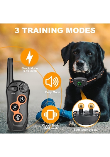 Homyl Uzaktan Havlama Durdurma Özellikli Bip, Titreşim, Şok