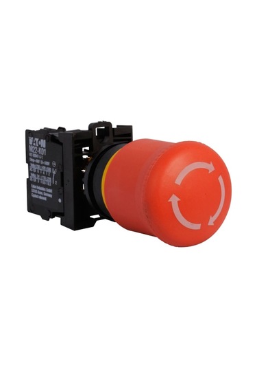 Eaton M22-pvt/k01 ,kontak-1k Acil Kalıcı M22 Buton