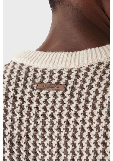 Calvin Klein Erkek Kazak Lv04ld306g Gpf Kahve Kahve