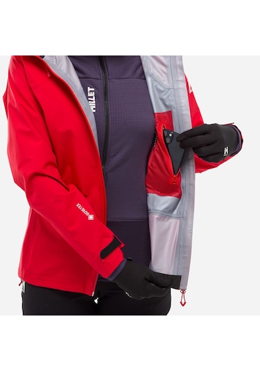 Millet Kamet Goretex Ceket Kadın Mıv10546 N0335 Kırmızı