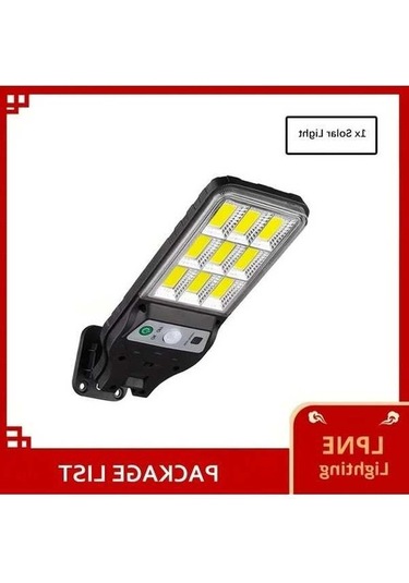 Fastbuy 1 Adet Güçlü Güneş Işığı Dış Mekan Led Duvar Lambası 3 Modlu Hareket Sensörlü Sokak Lambaları Bahçe Veranda Aydınlatm