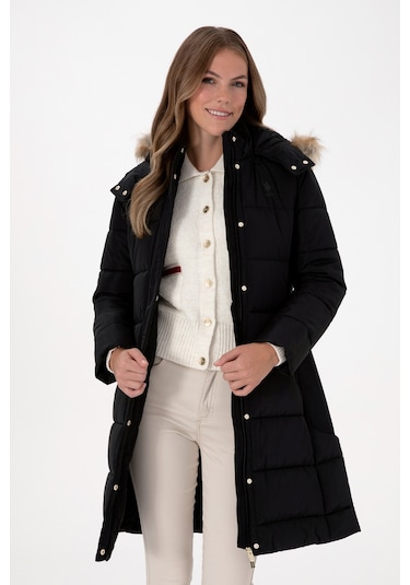 U.s. Polo Assn. Kadın Siyah Kaban 50308001-vr046 Siyah