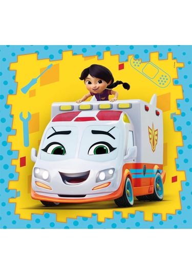 Clementonı 3x48 Super Kolor Firebuds Puzzle 25311