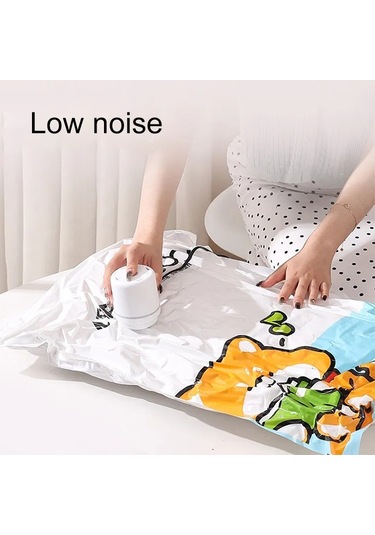 Sones Basınçlı Vakum Torbası İçin Elektrikli Hava Pompası Beyaz