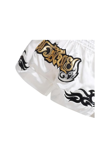 Kırmızı Jiantengxujm Boks Şort Anti-sürtünme Yüksek Esneklik Nefes Muay Thai Kordon Tasarım Kickboks Şort Erkekler İçin Kırmızı