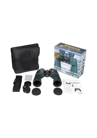Levenhuk Sherman PRO 12x50 Dürbün Yeşil