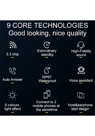 Samdoo Y70 Motosiklet Kaskı Bluetooth Kulaklık - Su Geçirmez, Gürültü Önleyici, 25 Saat Pil Ömrü, Renkli Led Aydınlatma