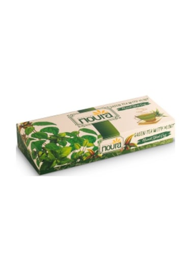 Noura Natural  Bardak Poşet Naneli Yeşil Çay 10'lu
