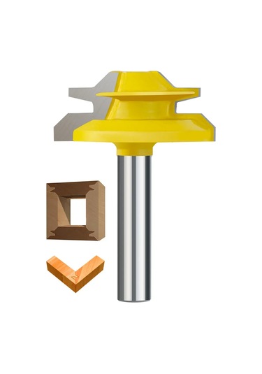 Xcan 8x35x15x53 Mm Köşe Ek Yeri İçin Kenar Freze Ucu 194864589