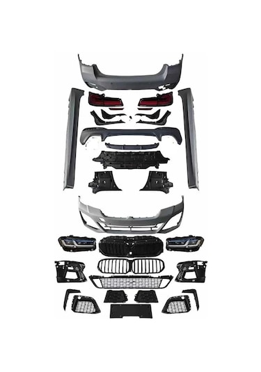 Autogp Bmw G30 Lci Mtech Body Kit Dönüşüm Seti Komple 2017 / 2020 Agp-sm-bmg30lc