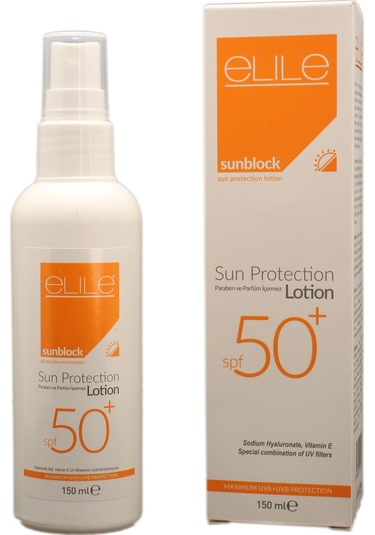 Elile Sunblock Sun Protection Lotion Güneş Koruma Losyonu 150 ML