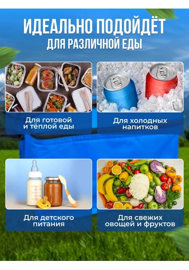 Thermogo Termo Çanta Çanta Soğutucu 376547126 Mavi