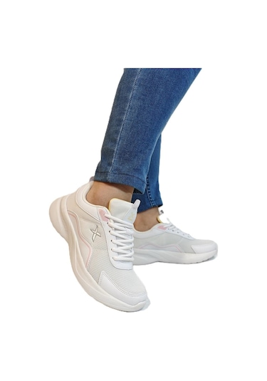 Kinetix Kımmy Tx Beyaz Çok Hafif Bayan Spor Aayakkabı Beyaz