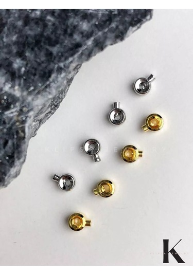 Klipsa Jewelry Bijuteri İçin Kendinden Klipsli One Touch Krimp Akortlar 191936798