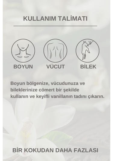 Lau Lau Vanilla Vücut Spreyi 200 ML