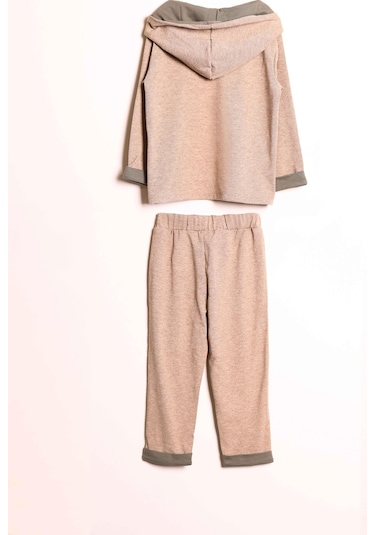 Luess Erkek Çocuk Kapüşonlu Düğme Detaylı Mevsimlik Alt Üst Takım -bej 3-4 Yaş 8-9 Yaş Bej Luess Erkek Çocuk Kapüşonlu Düğme Detaylı Mevsimlik Alt Üst Takım -bej 3-4 Yaş 8-9 Yaş Bej