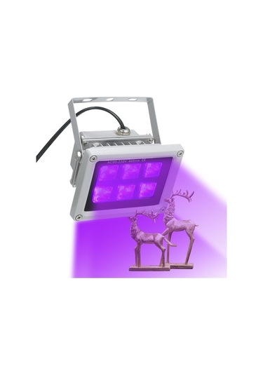 Tongxida Mini Uv Reçine Kürleme Lambası - 6 Led, 405-410nm, Taşınabilir, Güçlü, Alüminyum, Kompakt Diğer