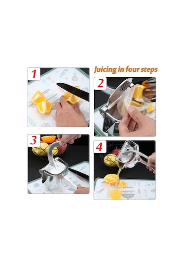 M Manuel Sıkacağı Ev Alüminyum Alaşımlı Meyve Manuel Sıkacağı Limon Portakal Sıkacağı Mini Mutfak Filtre Sıkacağı Sıkma Araçları