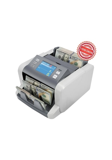 Hesaplidepom Hl-p80 Karışık Para Sayma Makinesi 6 Ülke Para Birimi Tl, Usd, Euro,gbp, Chf, Rub