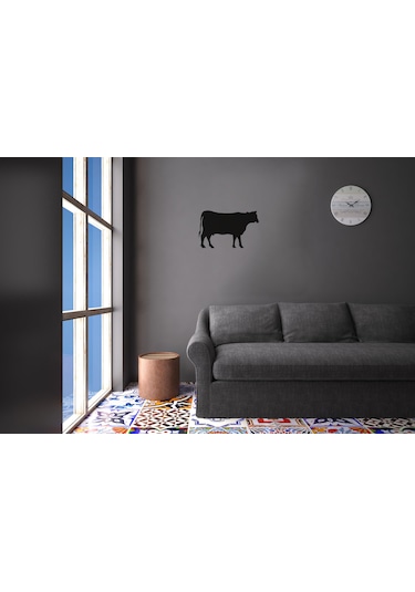 İnek Folyo Sticker Derstve46060 70cm Uzunluk Siyah