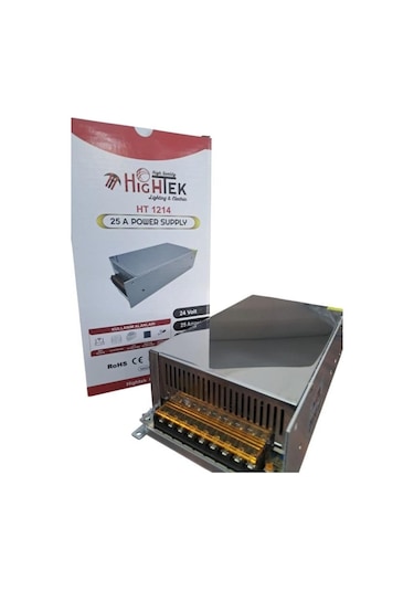 24v 25a Kalın Kasa Ayarlı Trafo 600watt Ht-1214 Hıghtek