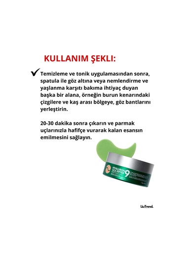 Medipeel Hyaluron Cica Peptide 9 Ampoule Eye 60 Adet Peptit Içeren Bandı M0081