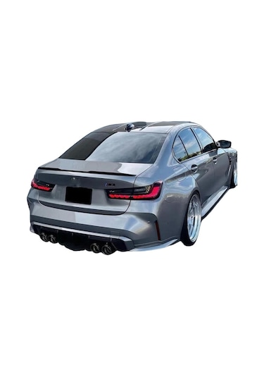 Bmw G20 2019 - 2024 M3 Style Spoiler Plastik
