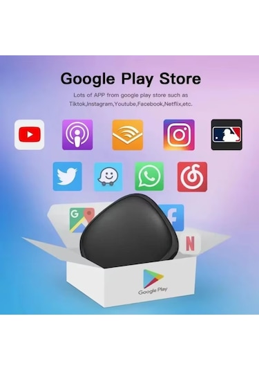 Akıllı Multimedya Kutusu Android 13 16gb Kablosuz Carplay Ai B...