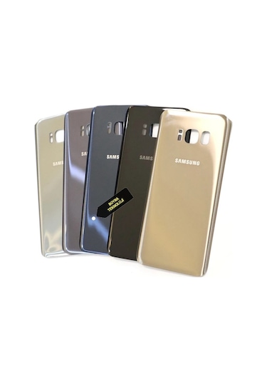 Samsung Uyumlu Galaxy S8 Plus Kasa İçin Kapak G955 Arka Pil Kapağı