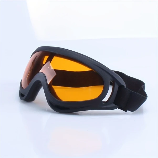 Willowhaven Sarı Endüstriyel Uv Dayanımlı İş Gözlüğü Toz Ve Sıçrama Koruma