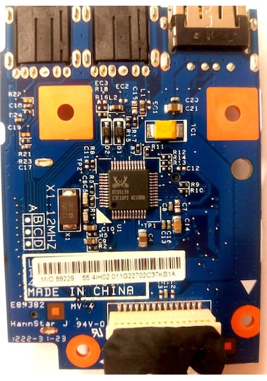 Lenovo Uyumlu Ideapad Z575 Notebook Usb Audio Card Reader Bord