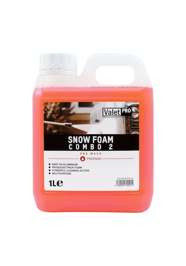Valet Pro Yoğun Kir Sökücü Köpük - Snow Combo 2 - 1000Ml