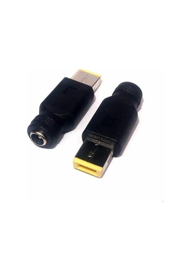 Koodmax - Lenovo Thinkpad Dizüstü Bilgisayar Güç Kablosu İçin Usb Kare Uç - Adatör Fişi 5,5 X 2,1mm