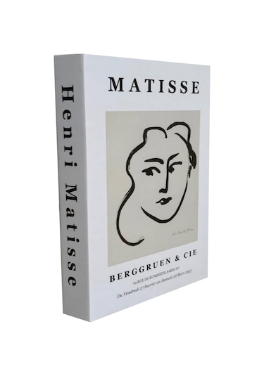 2025-714 Matısse Dekoratif Kitap Kutusu