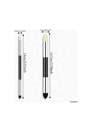 Eskiz Sünger-keçe Silgi, Yıkanabilir, Kara Kalem Silgi, Gölgelendirme, Porselen Boyama-2 Adet