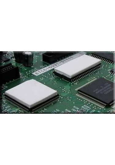 Termal Pad Ped Soğutucu Silikon Pad 3Mm Kalınlık 2X2Cm 50 Adet