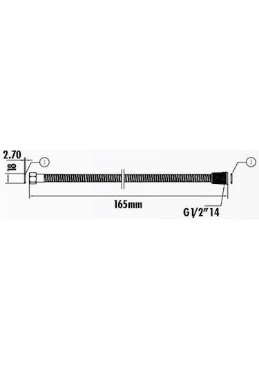 Creavit H04 Pvc Duş Hortumu Patlamaz