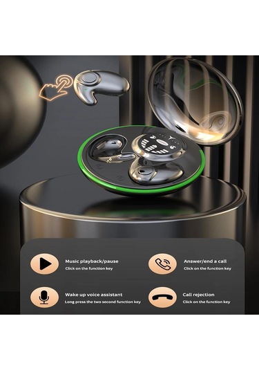 Mini Tws Kulakiçi Gürültü Önleyici Görünmez Uyku Kulaklık Kablosuz Bluetooth Oyun E-spor Kulaklıkları Bluetooth Kulaklık 56764674