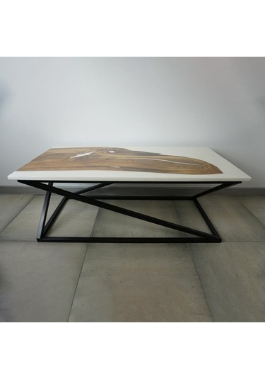 Epoksi Ceviz Sehpa Epoksi Sehpa Epoksi Orta Sehpa