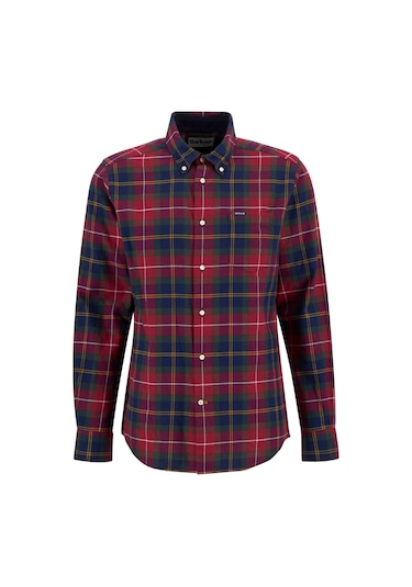 Barbour Fortrose Tailored Tartan Gömlek Tn69 Winterberry Tartan Çok Renkli