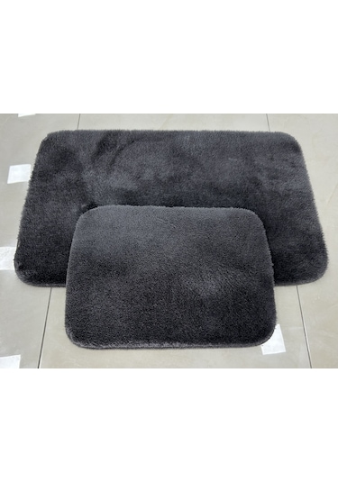 Kilimiz Banyo Halısı Peluş Post Banyo Seti 2'li 50x80 - 40x50