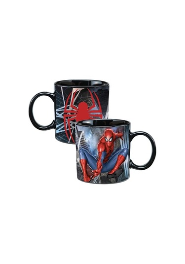 Spiderman Sihirli Kupa Parlak Siyah