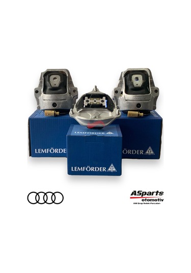 Audi A4 - A5 Motor Takoz Seti - Şanzıman Takozu Lemförder
