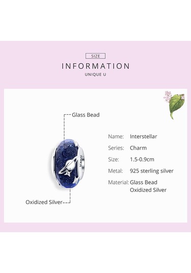 Bamoer Otantik 925 Ayar Gümüş Kolye Benzersiz Yıldızlararası Kolye Yeni Takı Kadınlar Için Gümüş