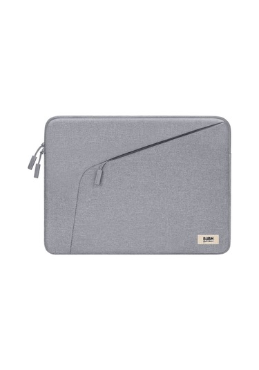 Bubm Taşınabilir Dizüstü Bilgisayar Çantası, Dayanıklı Ve Çok Fonksiyonlu, Gri, 14 İnç Siyah Siyah