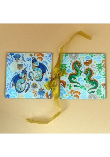 Mul' Tıdom Ahşap Kesme Tahtası Seti 2 Adet 18x18 Cm 295998314 Beyaz