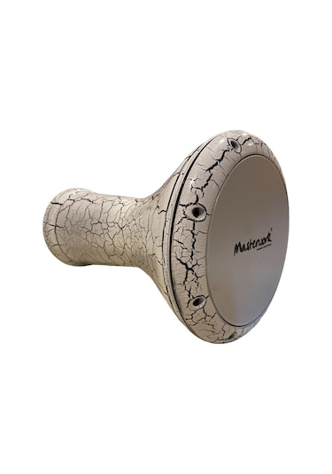 Masterwork Çömlek Darbuka Çatlak Beyaz