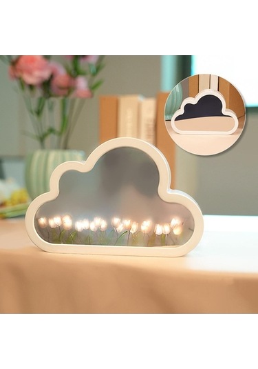 Pazly Suntek Pembe Lambası Küçük Gece Dıy Başucu Banyo Ayna Ui Ahşap