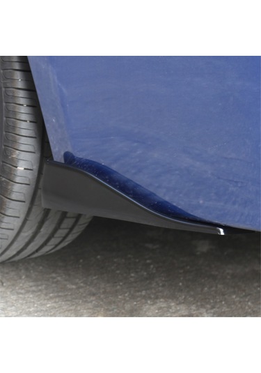 Jeemson 2 Adet Universal Araba Tampon Spoilerı - Karbon Fiber Gösterişli Siyah Arka Dudak Akışkanlığı Ayırıcı - 6035 Modeli