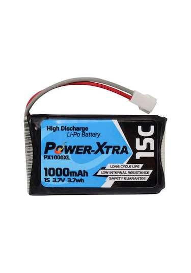 Power-Xtra Px1000Xsl 3.7V 1S1P 1000 Mah 15C Li-Polymer Pil